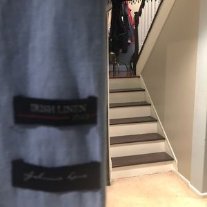 Boys blue linen suit 3 piece size 12